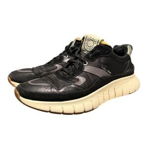 Cole Haan Zerogrand Shoes Women’s Size 8.5 B Black Leather Walking Sneakers